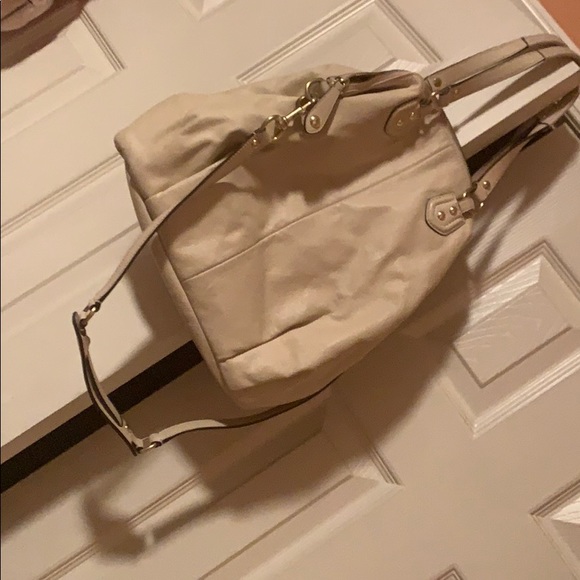 Authentic Taupe Coach Bag - Picture 3 of 8